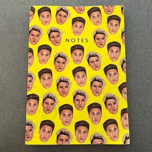 Justin Bieber limited edition note pad